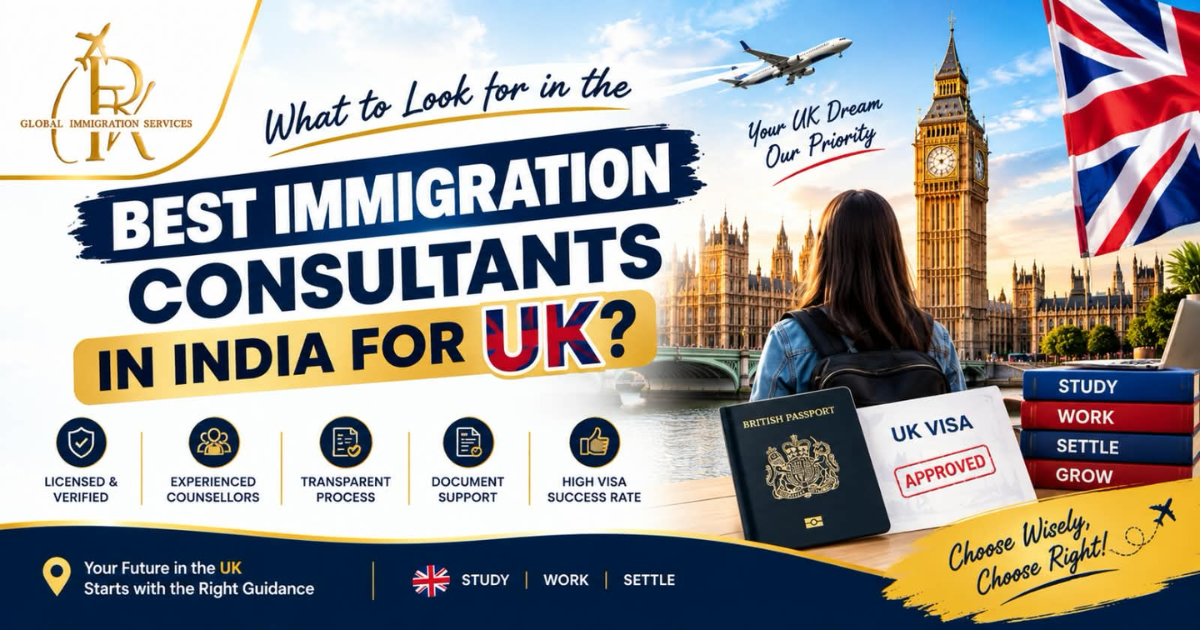 Best immigration consultants in India for UK visa services, featuring expert guidance, document support, transparent processes, experienced consultants, and UK visa assistance.
