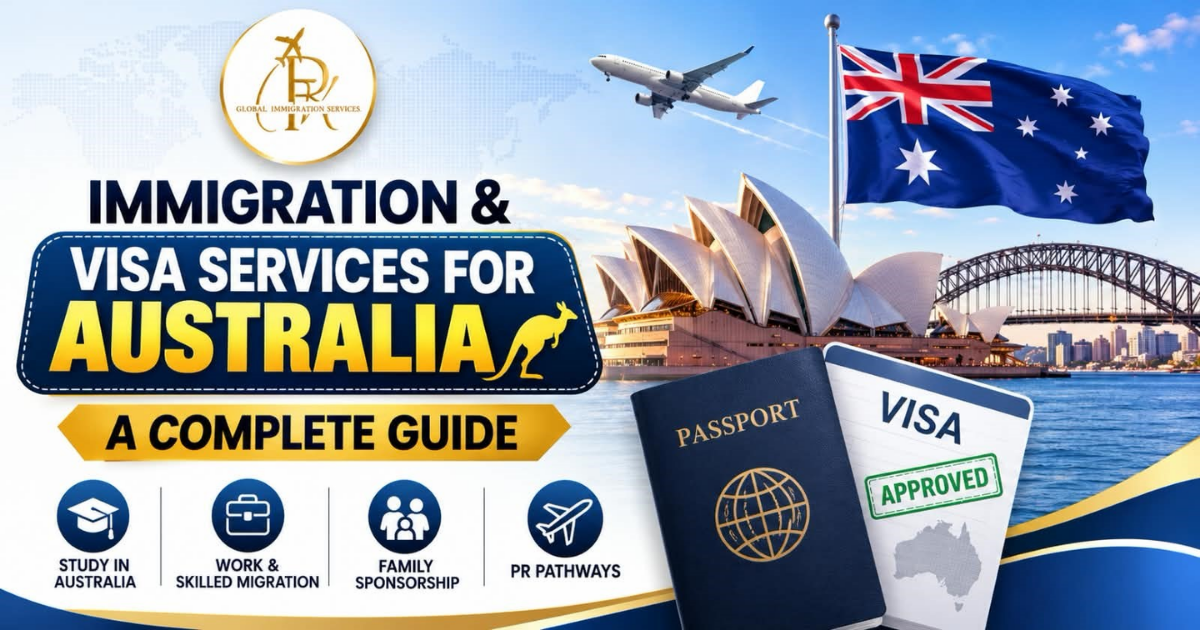 Immigration and visa services for Australia - complete guide with passport and visa approval.