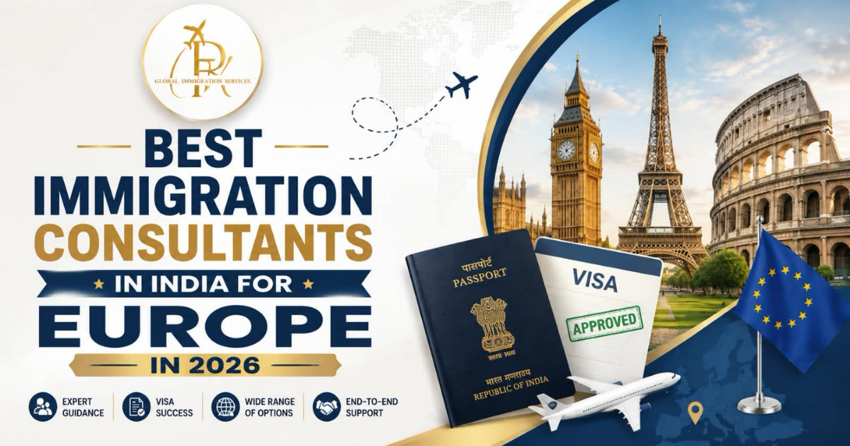 Best Immigration Consultants in India for Europe in 2026 - RV Global Immigration Services